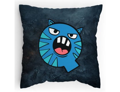 Polštářek s potiskem Příšerky Q