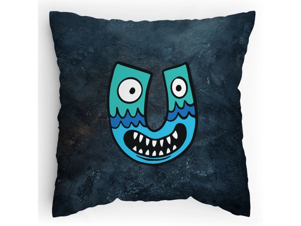 Polštářek s potiskem Příšerky U