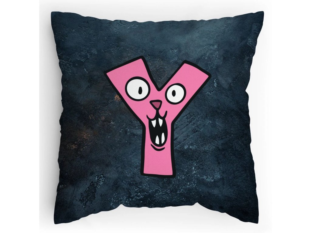 Polštářek s potiskem Příšerky Y