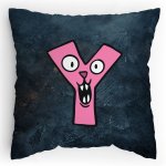 Polštářek s potiskem Příšerky Y