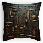 Polštářek s potiskem Stará rybářská výstavka