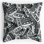 Polštářek s potiskem Stará dobrá kazeta