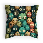 Polštářek s potiskem Strašáci