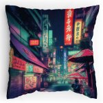 Polštářek s potiskem Tokio BANG