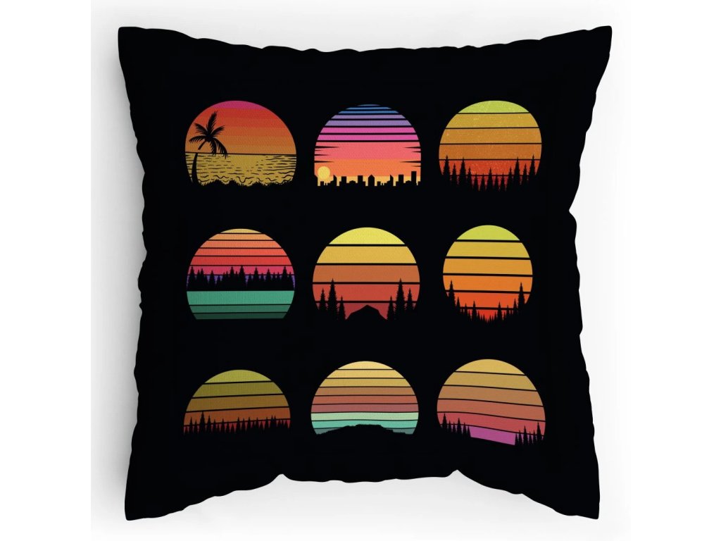 Polštářek s potiskem USA  1971