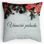 Polštářek s potiskem Vánoční pohoda
