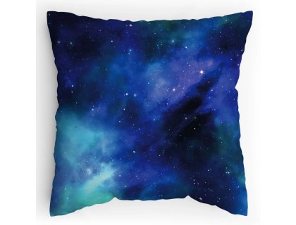 Polštářek s potiskem Vesmír