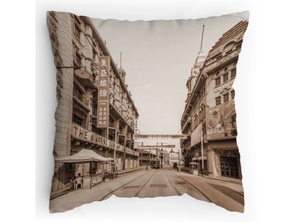 Polštářek s potiskem Vůně starých ulic