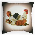 Polštářek s potiskem Výstava