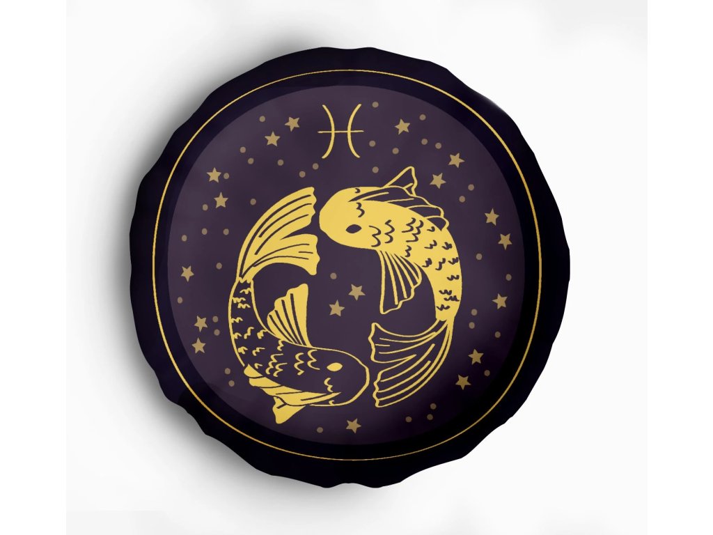 Polštářek s potiskem znamení  Ryby DB