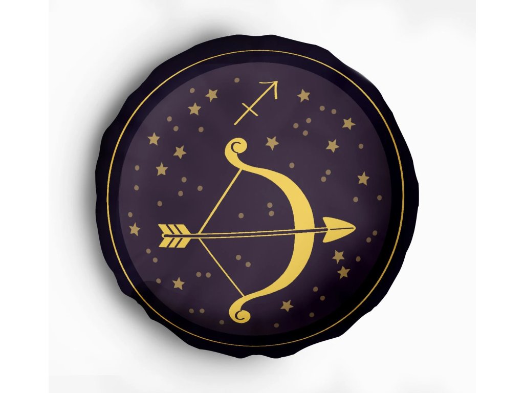 Polštářek s potiskem znamení  Střelec DB