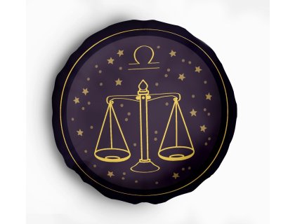 Polštářek s potiskem znamení  Váhy DB