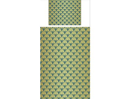 Povlečení s potiskem Art Deco Gold Shelley