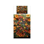 Povlečení s potiskem Bohaté květy