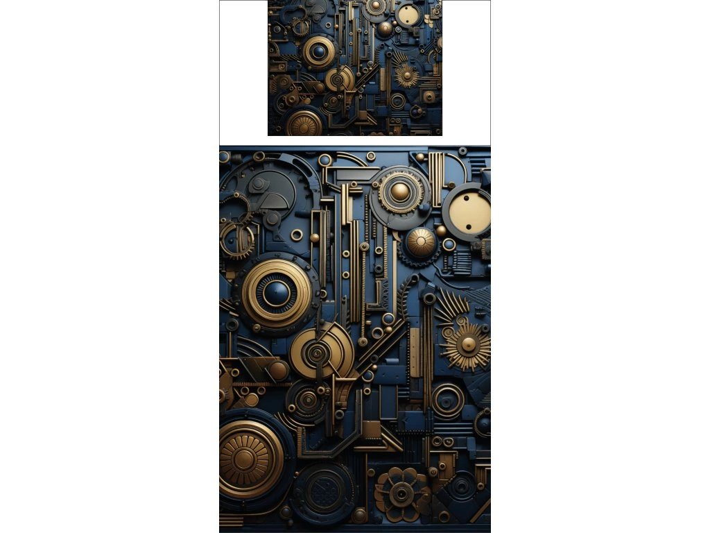 Povlečení s potiskem Deco Machina