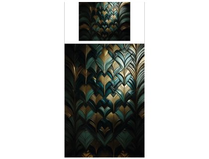 Povlečení s potiskem Deco šupiny