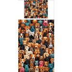 Povlečení s potiskem Hromada Psů