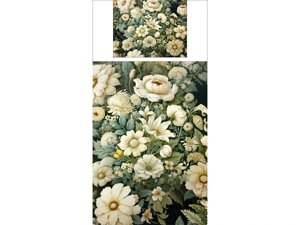 Povlečení s potiskem Léčivé květy