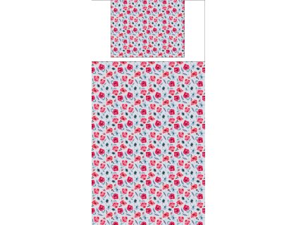 Povlečení s potiskem Klasické květy