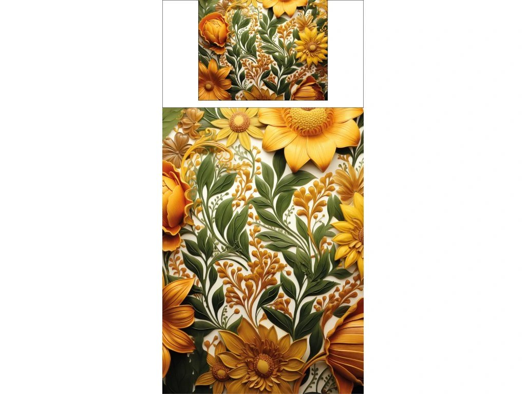 Povlečení s potiskem Matricaria