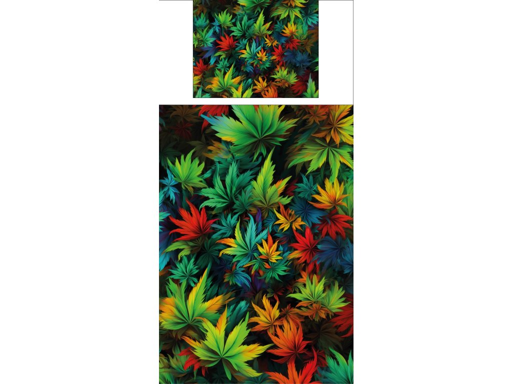 Povlečení s potiskem Mystická bylina