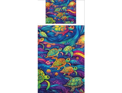 Povlečení s potiskem Mystické Želvy