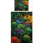 Povlečení s potiskem Mystičtí Chameleoni