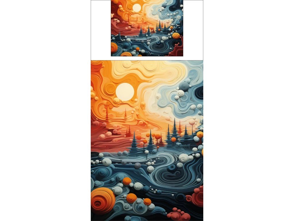 Povlečení s potiskem Nádherná magie