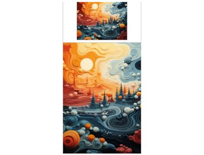 Povlečení s potiskem Nádherná magie