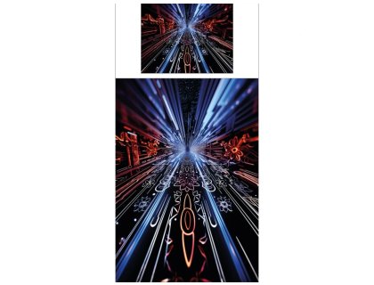 Povlečení s potiskem Neon