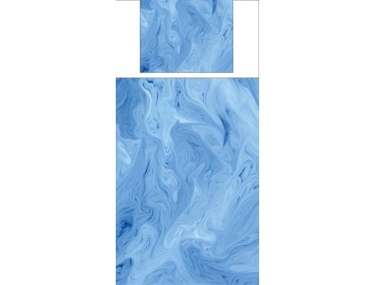 Povlečení s potiskem Neptunový mramor