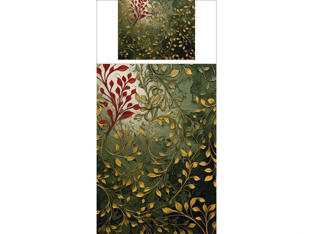 Povlečení s potiskem Popínavka