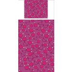 Povlečení s potiskem Poletavá srdíčka