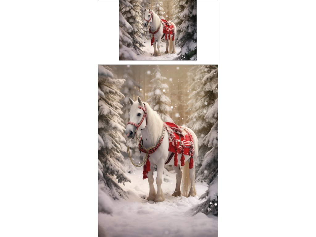 Povlečení s potiskem Vánoce 12