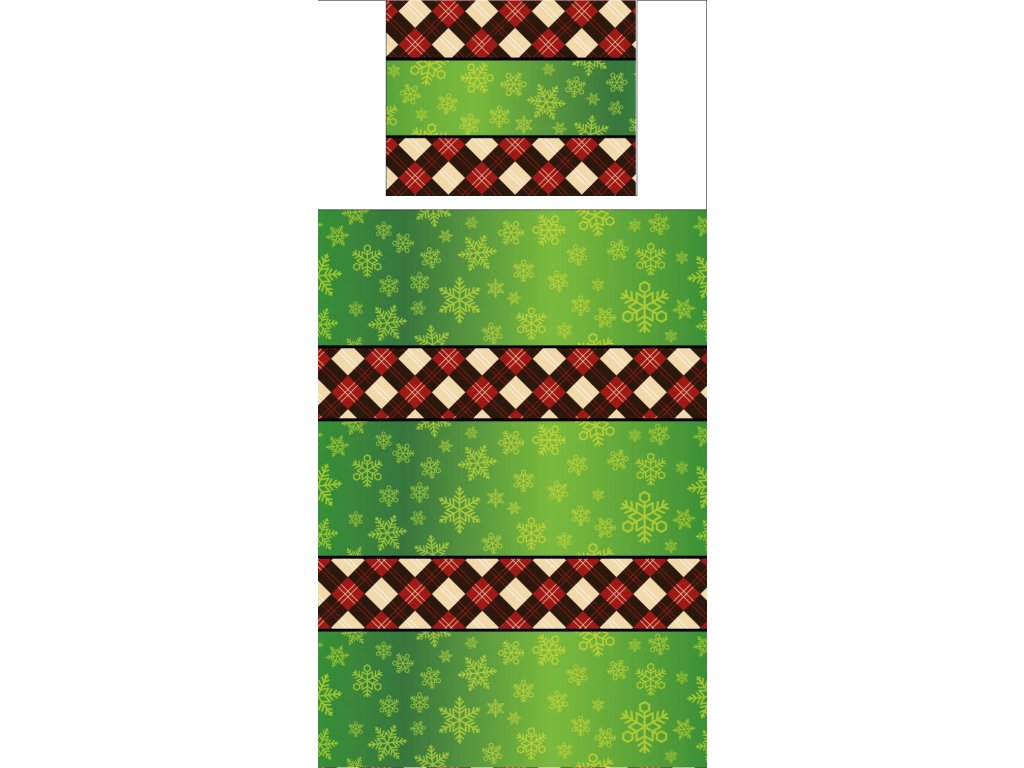 Povlečení s potiskem Vánoce 3