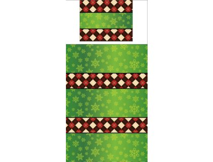 Povlečení s potiskem Vánoce 3