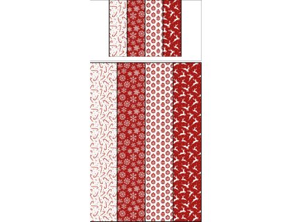 Povlečení s potiskem Vánoce 2