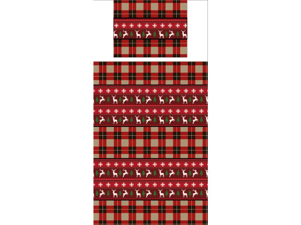 Povlečení s potiskem Vánoce 5