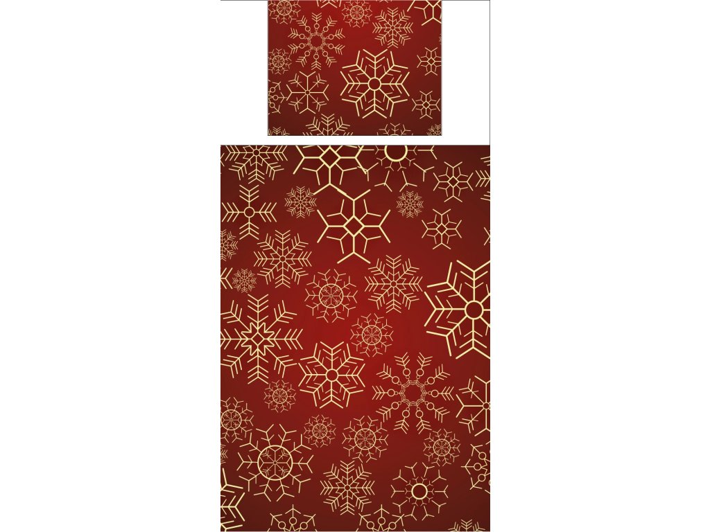 Povlečení s potiskem Vánoce 6