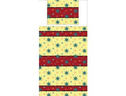 Povlečení s potiskem Vánoce 8