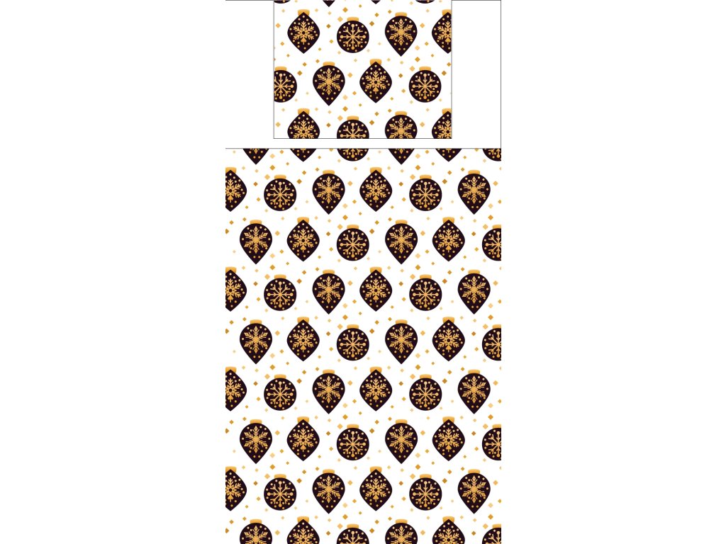 Povlečení s potiskem Vánoce 7