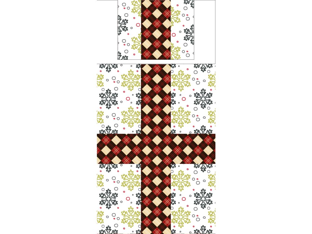 Povlečení s potiskem Vánoce 9