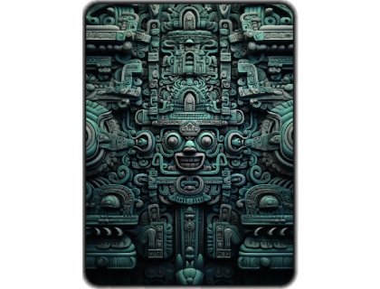 Přikrývka s potiskem Aztékové