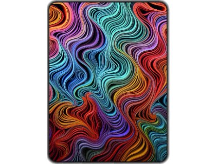 Přikrývka s potiskem Barevné struny