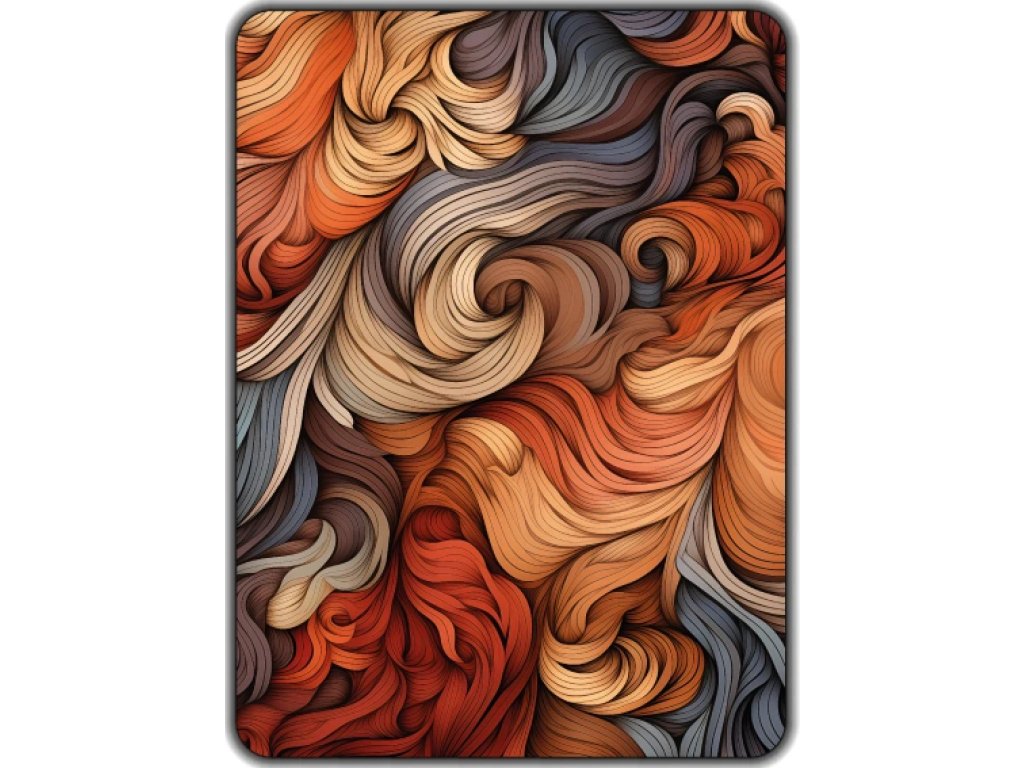 Přikrývka s potiskem Barevné vlasy