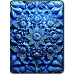 Přikrývka s potiskem Modrá dlaždice