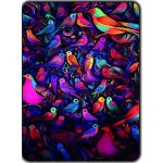 Přikrývka s potiskem Mystičtí ptáci