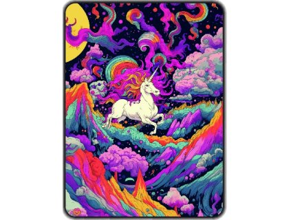 Přikrývka s potiskem Sen o jednorožci