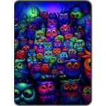 Přikrývka s potiskem Sovičky  Sovičky  Sovičky