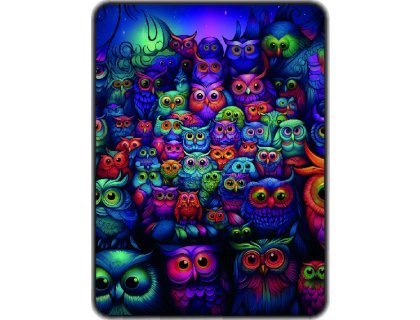 Přikrývka s potiskem Sovičky  Sovičky  Sovičky